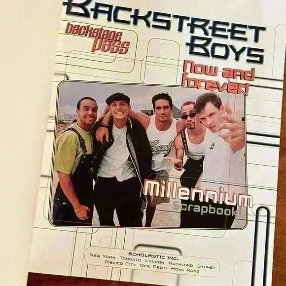Backstreet Boys Millennium Scrapbook 1999 Boy Band - Picture 5 of 8